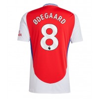 Dres Arsenal Martin Odegaard #8 Domáci 2024-25 Krátky Rukáv
